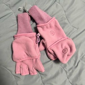 Gap fleece mittens w/ adjustable hood for fingerless BRAND NEW W TAGS